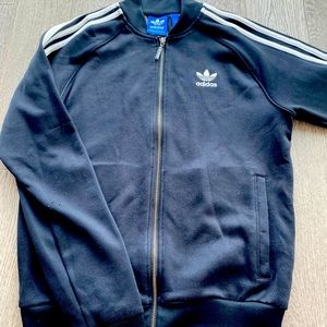 Adidas track jacket. Zip up.
